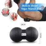 U-POWEX Roller Double Lacrosse Massage Ball, EPP Ultralight Hard Roller/Yoga, Pilates