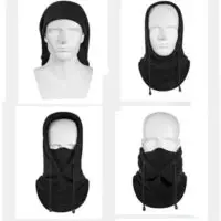 Headscarf, balaclava fleece thermal hat, hat with hood - Image 16