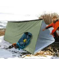 Outdoor Emergency Tent Portable Emergency Rescue Camping Cold-Proof Sleeping Bag Thermal Blanket Mountaineering Camping - Image 6