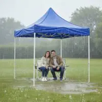 Tarpaulin 2×2 tent (waterproof cover) - Image 3