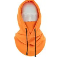 Headscarf, balaclava fleece thermal hat, hat with hood - Image 4