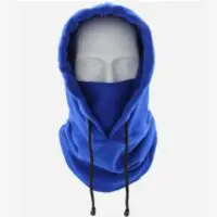 Headscarf, balaclava fleece thermal hat, hat with hood - Image 2