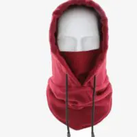 Headscarf, balaclava fleece thermal hat, hat with hood - Image 5