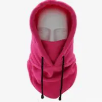 Headscarf, balaclava fleece thermal hat, hat with hood - Image 12