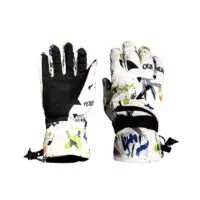 სათხილამურო ხელთათმანები, წყალგაუმტარი თბილი და კომფორტული ხელთათმანები თხილამურებზე სრიალისთვის, M ზომა