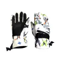 სათხილამურო ხელთათმანები, წყალგაუმტარი თბილი და კომფორტული ხელთათმანები თხილამურებზე სრიალისთვის, M ზომა - Image 10