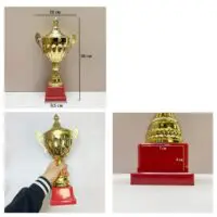 თასი, გამარჯვებულების სიმბოლო - იდეალურია სპორტული ტურნირებისთვის, სასკოლო შეჯიბრებებისა და კორპორატიული ღონისძიებებისთვის. - Image 4