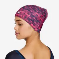 ცურვის ქუდი Decathlon, ნაჭრის საცურაო ქუდები L ზომა, აუზის/სანაპიროს საცურაო ქუდები, ცურვის ქუდები - Image 3