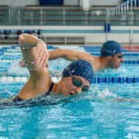 ცურვის ქუდი Decathlon, ნაჭრის საცურაო ქუდები L ზომა, აუზის/სანაპიროს საცურაო ქუდები, ცურვის ქუდები - Image 3