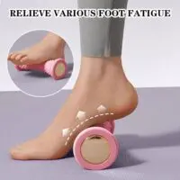 მასაჟორი როლერი ფეხებისთვის, ხელებისთვის და მთელი სხეულისთვის. ფიტნესისთვის, იოგასთვის და პილატესისთვის. მრავალფუნქციური ერგონომიული როლერი. - Image 20