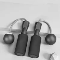 სახტუნაო თოკი შეჯიბრებებისთვის , პოდშიპნიკებით მაღალსიჩქარიანი ხტომისთვის,  სხეულის ფორმირების კორექციისთვის და კუნთების გაძლიერებისთვის. - Image 12