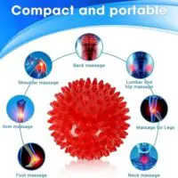 U-POWEX Yoga massage ball 3pc other size for Massage and relaxation massage balls sport/fitnes/ioga - Image 5