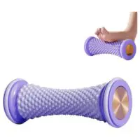 მასაჟორი როლერი ფეხებისთვის, ხელებისთვის და მთელი სხეულისთვის. ფიტნესისთვის, იოგასთვის და პილატესისთვის. მრავალფუნქციური ერგონომიული როლერი.