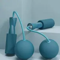 სახტუნაო თოკი შეჯიბრებებისთვის , პოდშიპნიკებით მაღალსიჩქარიანი ხტომისთვის,  სხეულის ფორმირების კორექციისთვის და კუნთების გაძლიერებისთვის. - Image 20