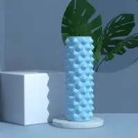 ფიტნეს როლერი 33, 45 სმ აღდგენისთვის, როლერი ღრმა ქსოვილების მასაჟის როლიკები სპორტდარბაზისთვის. ზურგის, კისრის და მუხლის ტკივილის შემამსუბუქებელი როლიკერი. იოგას, ფიტნეს ვარჯიშის როლიკერი, კუნთების მასაჟის აღჭურვილობა, კუნთების აღდგენა, გაწელვა. - Image 2