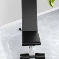 სავარჯიშო სკამი, გირებით და შტანგით სავარჯიშო სკამი, დამბელის მრავალფუნქციური რეგულირებადი სავარჯიშო სკამი სახლისთვის – პროფესიონალური ბენჩ პრესი და ფლაი ვარჯიშების მხარდაჭერით - Image 3