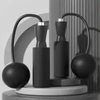 სახტუნაო თოკი შეჯიბრებებისთვის , პოდშიპნიკებით მაღალსიჩქარიანი ხტომისთვის,  სხეულის ფორმირების კორექციისთვის და კუნთების გაძლიერებისთვის. - Image 9