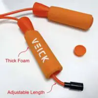 სახტუნაო ლახტი VEICK სწრაფი ვარჯიშისთვის თოკი ცხიმების დასაწვავად - Image 5