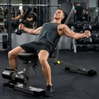 სავარჯიშო სკამი, გირებით და შტანგით სავარჯიშო სკამი, დამბელის მრავალფუნქციური რეგულირებადი სავარჯიშო სკამი სახლისთვის – პროფესიონალური ბენჩ პრესი და ფლაი ვარჯიშების მხარდაჭერით - Image 4