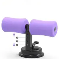 პორტატული მინი ტრენაჟორი, პრესის ტრენაჟორები, პორტატული დასაჯდომი სავარჯიშო აღჭურვილობა, დიდი საყრდენი მუცლის სავარჯიშო მოწყობილობა, მუცლის კუნთებისთვის - Image 3