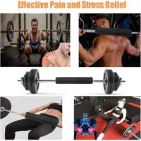 დამცავი ბალიში, ძალოსნობისთვის, ღრუბლისებრი შტანგის ბალიში, კისრის, მხრების, ჩაჯდომებისთვის, დამცავი ბალიში - Image 5