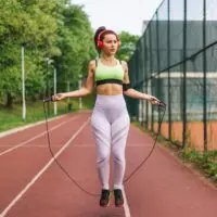 სახტუნაო თოკი დათვლის ფუნქციით, ლახტი ფოლადი მავთულის სახტუნაო თოკები, პოდშიპნიკებით მაღალსიჩქარიანი ხტომისთვის, შეჯიბრებებისთვის, სხეულის ფორმირების კორექციისთვის და კუნთების გაძლიერებისთვის. - Image 5