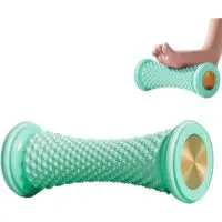 მასაჟორი როლერი ფეხებისთვის, ხელებისთვის და მთელი სხეულისთვის. ფიტნესისთვის, იოგასთვის და პილატესისთვის. მრავალფუნქციური ერგონომიული როლერი. - Image 8