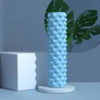 ფიტნეს როლერი 33, 45 სმ აღდგენისთვის, როლერი ღრმა ქსოვილების მასაჟის როლიკები სპორტდარბაზისთვის. ზურგის, კისრის და მუხლის ტკივილის შემამსუბუქებელი როლიკერი. იოგას, ფიტნეს ვარჯიშის როლიკერი, კუნთების მასაჟის აღჭურვილობა, კუნთების აღდგენა, გაწელვა. - Image 8