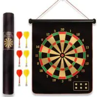 Darts – a fun mini game of accuracy and aiming, double-sided board - Image 3