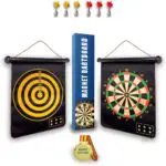 Darts – a fun mini game of accuracy and aiming, double-sided board