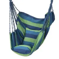 Swing hammock 90X120cm with two pillows, mini seating single hammocks