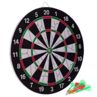 Darts 17 inches-43 cm, a mini game of accuracy and hitting the target for fun for all ages from 3 years old