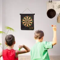 Darts – a fun mini game of accuracy and aiming, double-sided board - Image 9