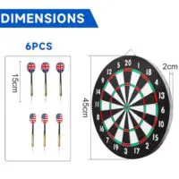 Darts – a fun mini game of accuracy and targeting for adults and teenagers - from 14 years old - Image 2