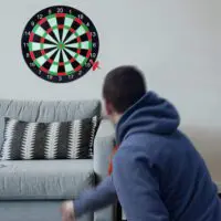 Darts 17 inches-41 cm, mini game of accuracy and targeting for fun for all ages from 3 years old, magnetic safe board - Image 6
