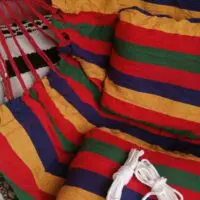 Swing hammock 90X120cm with two pillows, mini seating single hammocks - Image 4