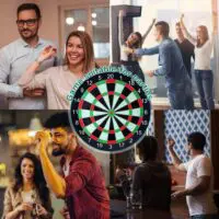 Darts 17 inches-41 cm, mini game of accuracy and targeting for fun for all ages from 3 years old, magnetic safe board - Image 7