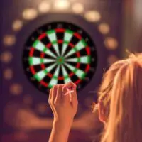 Darts 17 inches-41 cm, mini game of accuracy and targeting for fun for all ages from 3 years old, magnetic safe board - Image 9