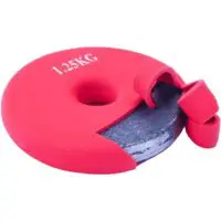 Dumbbells, free weight dumbbells, colorful neoprene covered dumbbell set with metal handles, comes with connecting rod, used as barbell strength training equipment. - Image 7