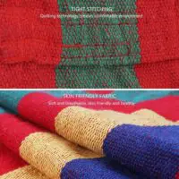 Swing hammock 90X120cm with two pillows, mini seating single hammocks - Image 9