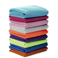 იოგა/ფიტნეს სპორტული პირსახოცი სიცივის ეფექტით მალე შრობადი