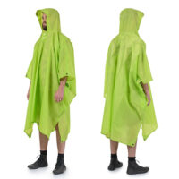 საწვიმარი ლაბადა (საწვიმარი პლაში,პონჩო,საწვიმარი მოსაცმელი) desert fox - Image 4