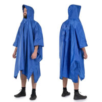 საწვიმარი ლაბადა (საწვიმარი პლაში,პონჩო,საწვიმარი მოსაცმელი) desert fox - Image 3