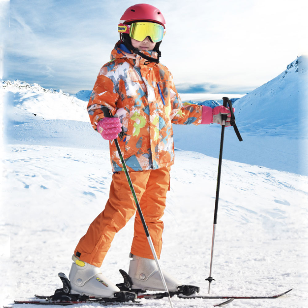 TEXTILE KIDS SKI Kilpi ATENI - Veste ski Junior orn - Private