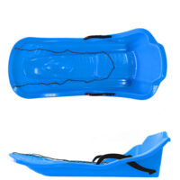 Children's plastic snow sled with a brake - Image 4