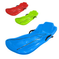 Children's plastic snow sled with a brake - Image 2