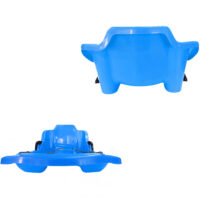 Children's plastic snow sled with a brake - Image 11