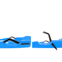 Children's plastic snow sled with a brake - Image 12