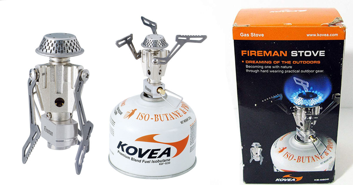 გაზქურის თავი Kovea KB0808 'Fireman Stove'