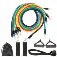 ფიტნეს ჟგუტის 5 ცალიანი კომკპლექტი(ფიტნეს სპორტული რეზინა, ჟგუტი წელვადი, მინი ტრენაჟორი,ფიტნესი) - Image 4